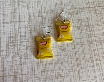Potato Chip Earrings