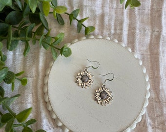 Sunflower Earrings