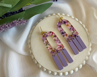 Floral Arch Earrings