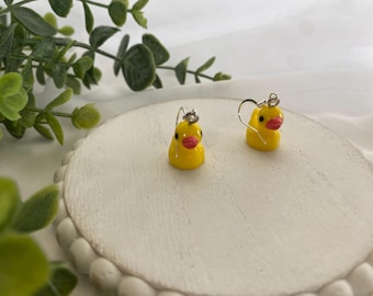 Rubber Duck Earrings
