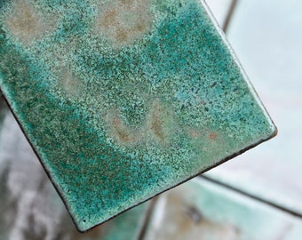 Handmade Minimalist Scandinavian Tiles: Plain Tile (Artisan & Sustainably sourced, suitable for kitchen splashback )