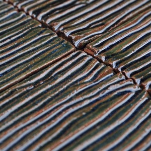 Handmade Scandinavian Tiles: Madera (Artisan & Sustainably sourced, suitable for kitchen splashback )