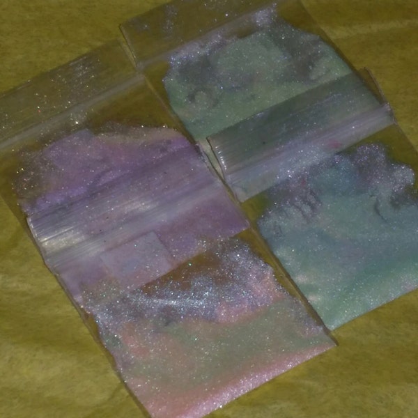 Iridescent Color-shifting Cosmetic Glitter Sampler Set (duochrome reflects)