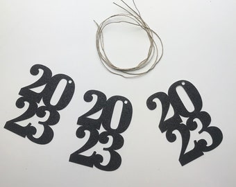 Graduation Decorations,  2023 Graduation Party Centerpiece, Class of 2023 Tags