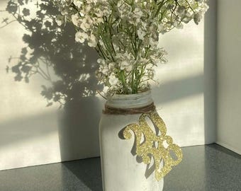 2026 Gold Graduation mason jar tags, Graduation Party Decorations,  Congrats 2026 Senior Decorations, Class of 2026