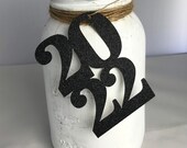 Graduation Decorations, 2022 Graduation Party Centerpiece, Class of 2022 Tags