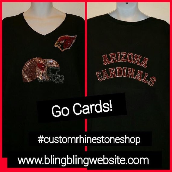 arizona cardinals bling shirts