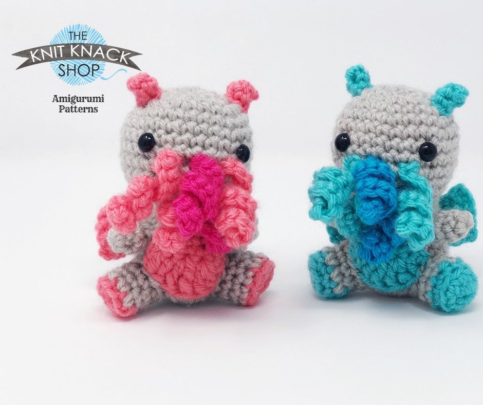 Cthulhu Pattern Lovecraft Crochet Pattern Crochet Cthulhu | Etsy