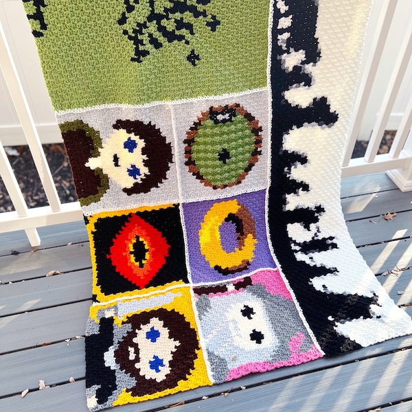 Crochet Lord of Rings Pattern Etsy