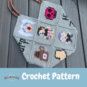 Dungeon Crawler Carl inspired Crochet Tote Bag Pattern: Classic LitRPG Gift (Digital Download)