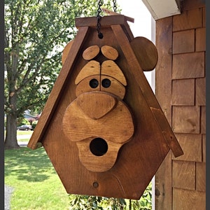 Bear Style Birdhouse image 1