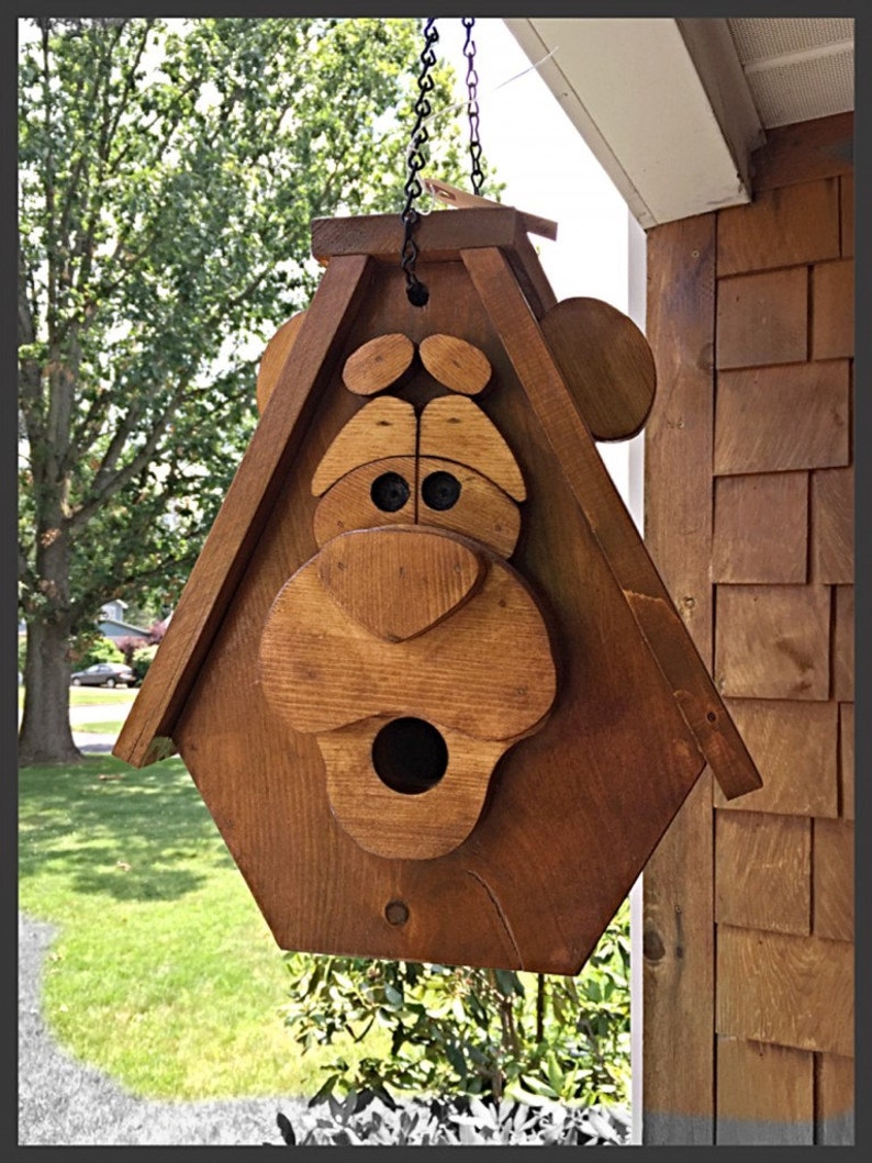 Bear Style Birdhouse image 1