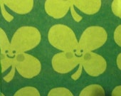 Happy Shamrocks paper mache St. Patrick's Day Coasters