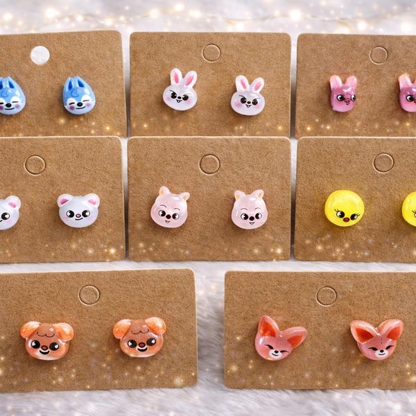 Stray Kids SKZOO Earrings | Handmade K-Pop Merch | dominATE Tour | London | Tottenham | Karma | Do It