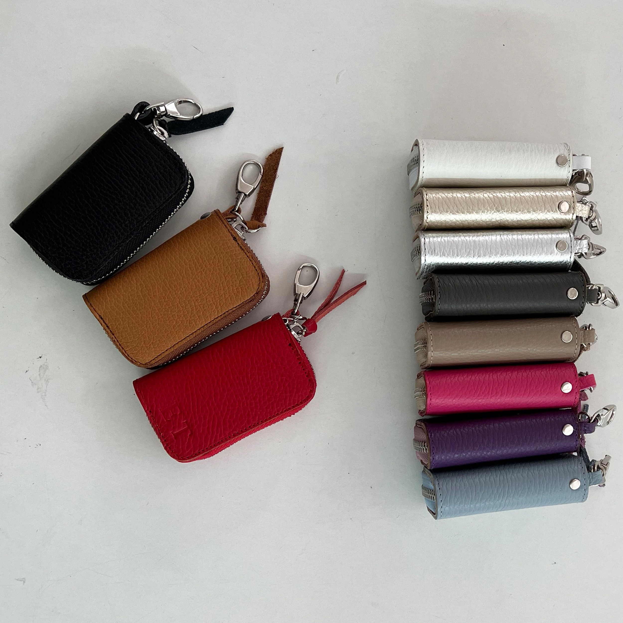 Minimalist Leather Keychain Toothpicks Holder, Handmade Leather Case With  Key Ring, Keychain Holder, Pocket Toothpick Holder, Gift Idea 