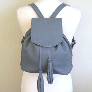 Handmade Leather Backpack with adjustable straps available in 16 colors