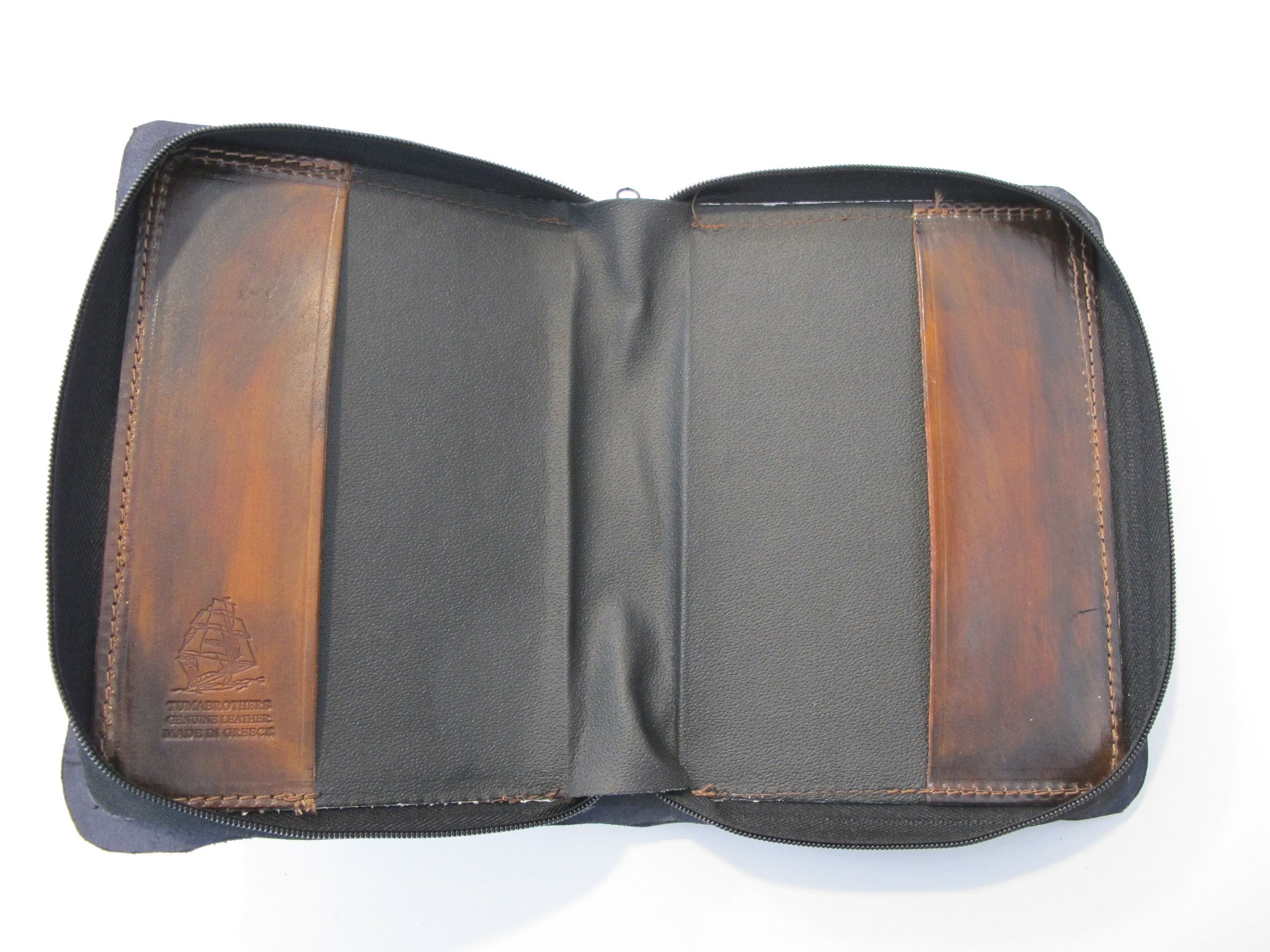 Leather Bible Cover Case for Bible with zipper and top Etsy