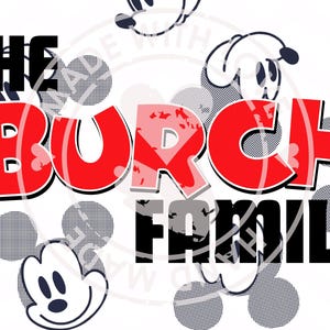 Mickey Mouse- Print at HOME-Disney Parks stroller tag