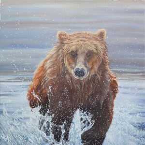 Charging Bear