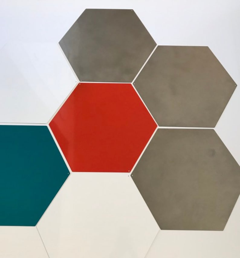 HIVE Flat Hexagon Dry Erase Board Entry Organization Etsy Canada