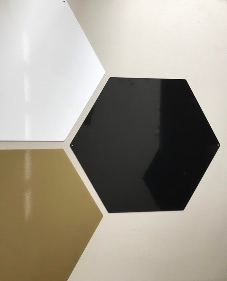 HIVE Flat Hexagon Dry Erase Board Entry Organization Etsy Canada