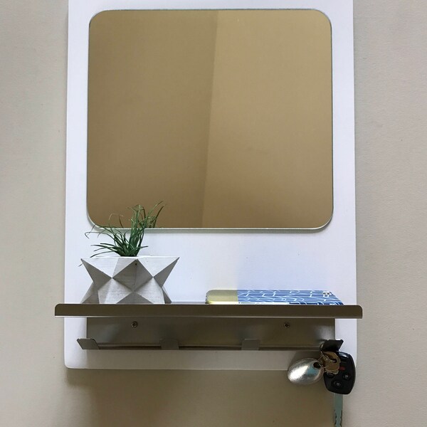 Mirror Coat Rack Etsy