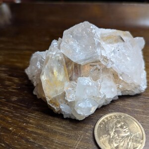 196.6g Crystal Quartz Cluster from Arkansas