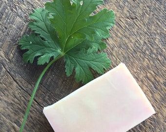 Lavender Geranium Soap, Natural Soap, Palm Free Soap