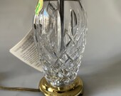 Waterford Crystal lamp 13 quot tall including the bulb Does not come with a shade