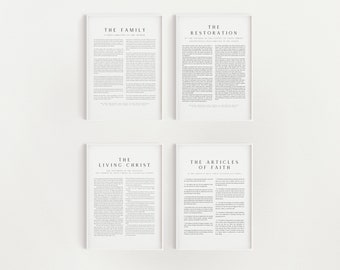 LDS Set, Modern Digital Printable