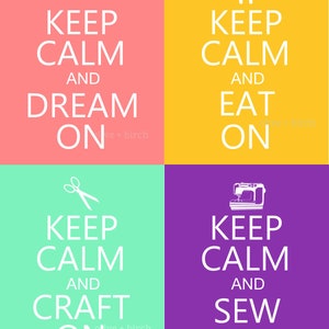 Custom Keep Calm Printable image 2