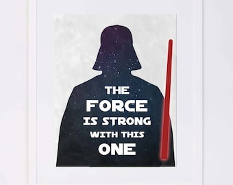 Star Wars, Darth Vader Digital Printable