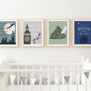 Peter Pan, Second Star to the Right Nursery Printable image 2