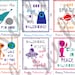 Kids Valentine Cards Aliens Outer Space Valentines for Boys Valentines ...