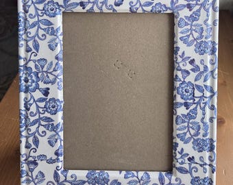 Blue Garden 5X7 Photo Frame