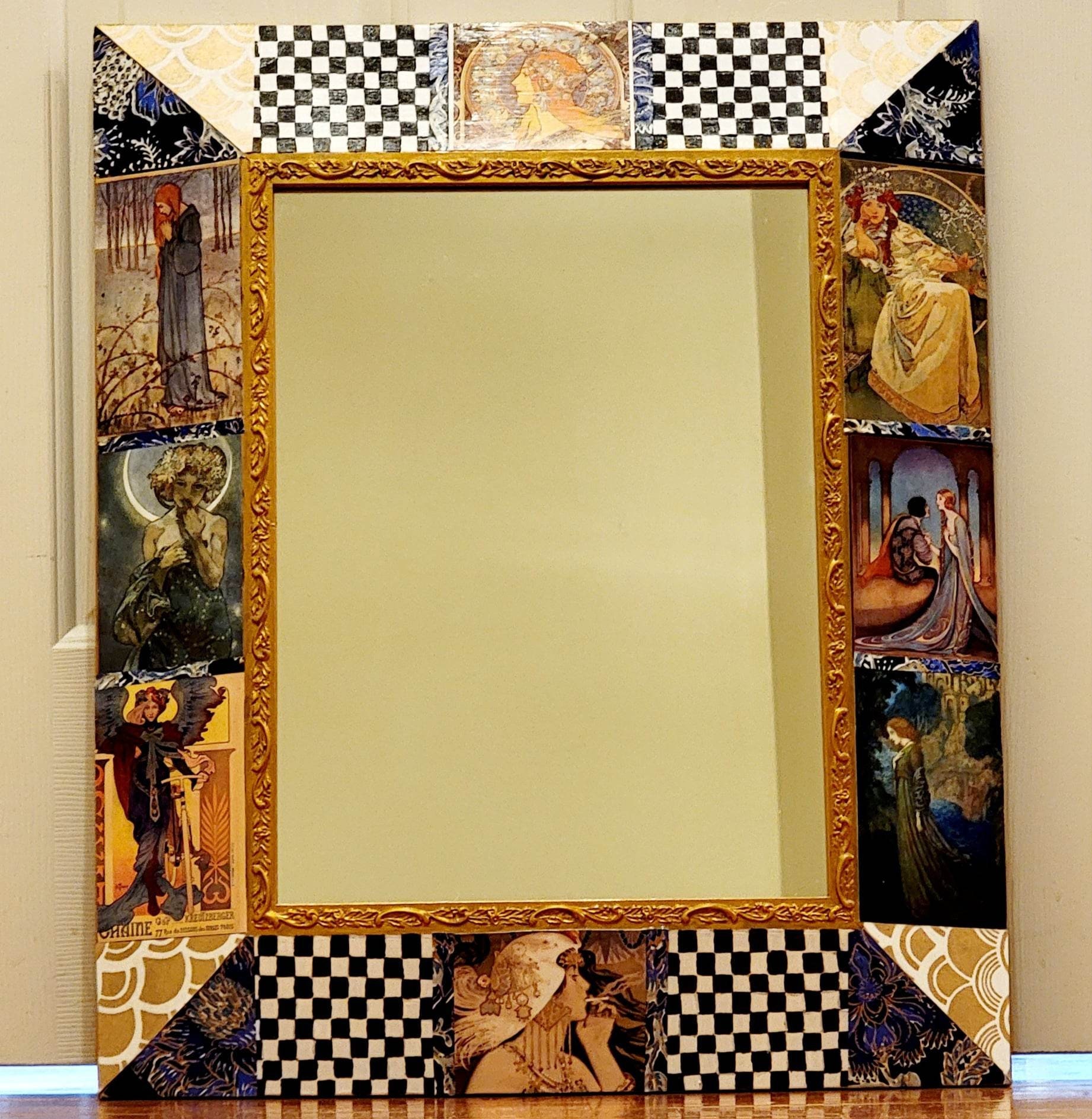 Art Nouveau Mirror
