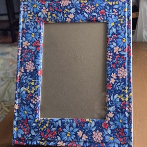 Summer Blooms 5X7 Decoupaged Photo Frame