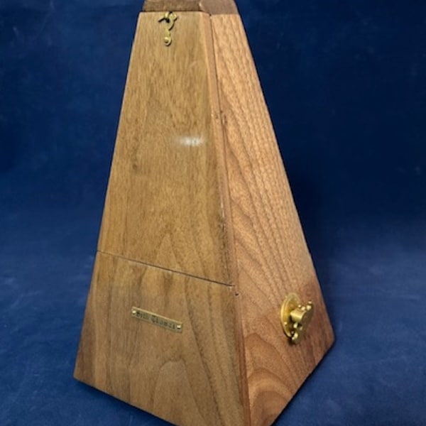 Fully Serviced Vintage Seth Thomas Wooden Wind-Up Metronome - "Re-Cased" – Pristine Condition (R02)