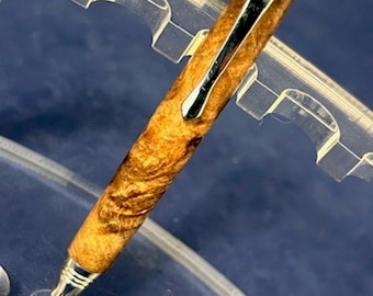 Artist/Workshop Sketch Pencil – Sycamore Root with Chrome Components (120)