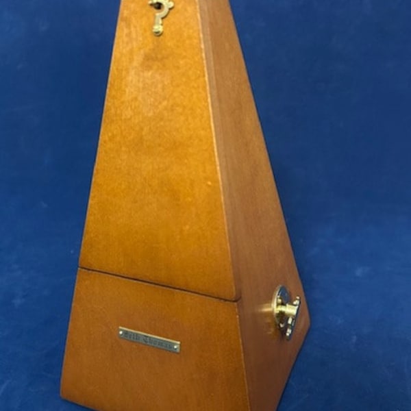Fully Serviced Vintage Seth Thomas Key-Wind Wood-Case Metronome – Excellent Condition (B105)