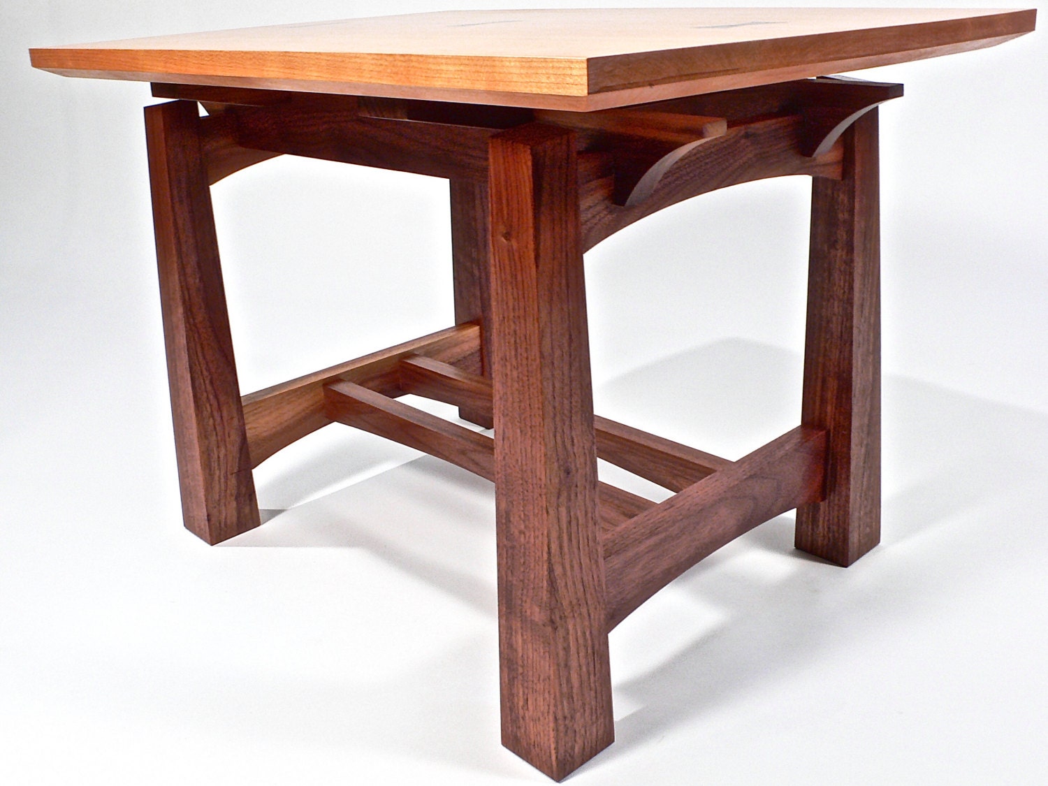 Asian Style Contemporary End Table Etsy