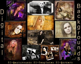 Digital Urban Backgrounds Photography Backdrops Chroma Key | Etsy