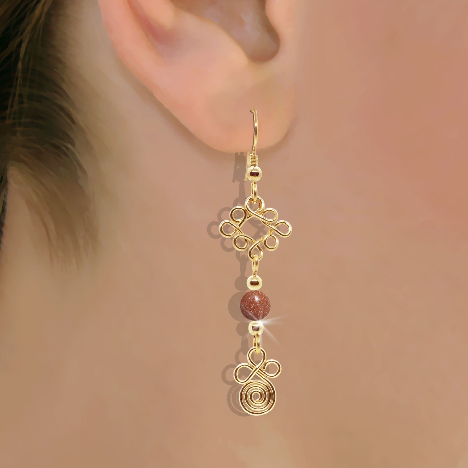 Dangle Attachments Earrings for Ear Studs Ear Climbers Etsy