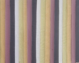 Translucent / Cathedral:  Stained Glass Strips, Mosaic Supply, One Pound, (B15-tcmx)
