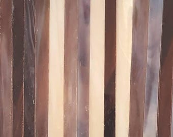 Purple Mix:  Free Shipping, Stained Glass Strips, Mosaic Supply, One Pound (B16-pm10)