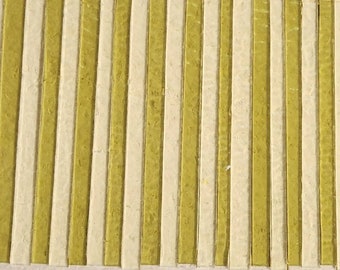 Castle Wall / Light Amber:  Free Shipping, Stained Glass Strips, Mosaic Supply, One Pound, (B5-cwla)