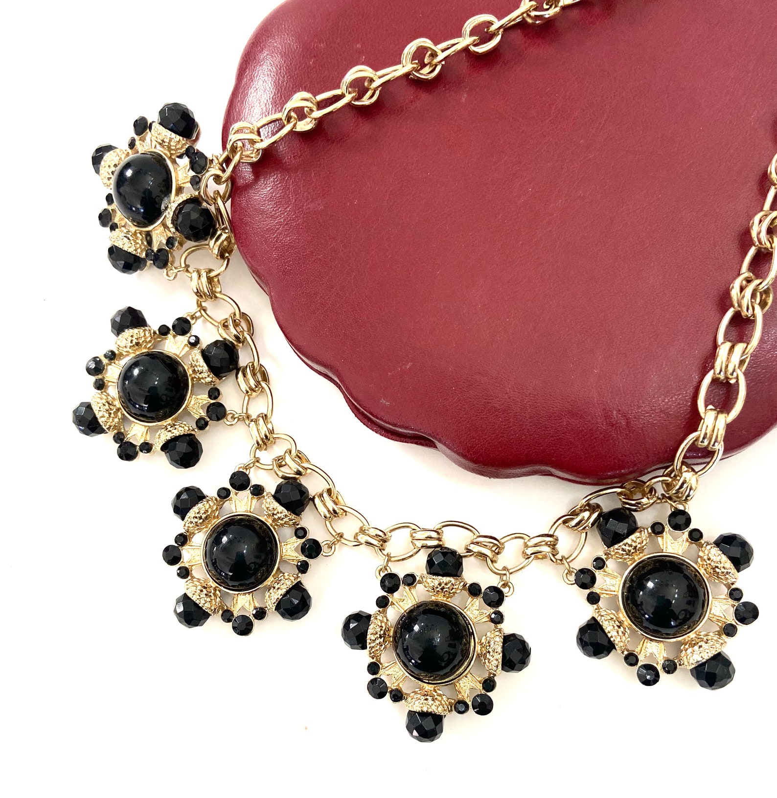 Craft Maltese Cross Necklace Five Bold Maltese Cross Etsy