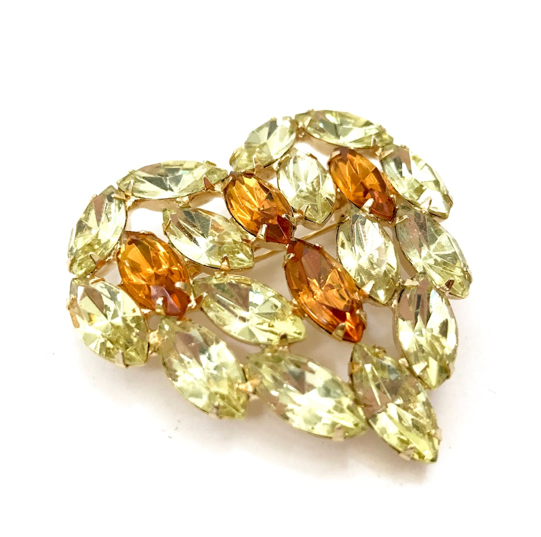 BrillaBenny - 300 Paillettes Strass SS20/5MM Topaze Or Antique