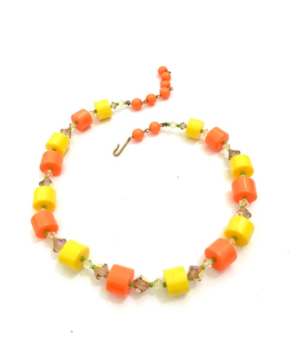 Vendome Bright Choker Necklace, Modernist Beads, … - image 7
