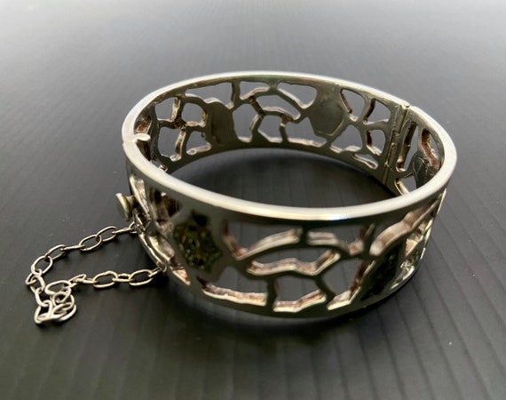 Vintage Miguel Melendez Sterling Silver Bangle Hi… - image 6